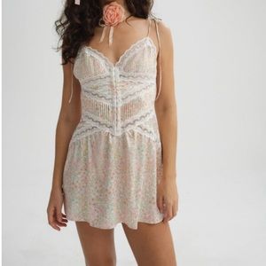 For Love And Lemons Farrah Slip Dress